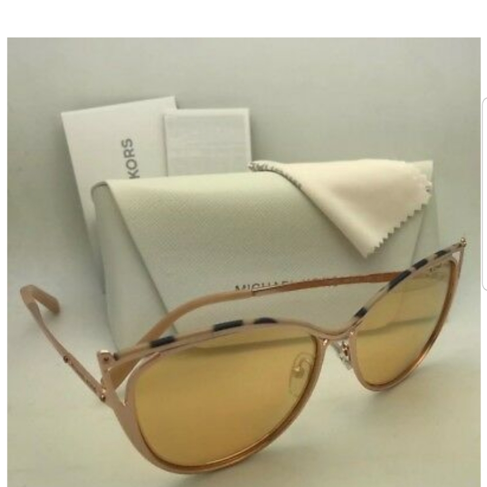 Michael Kors Gold Sunglasses